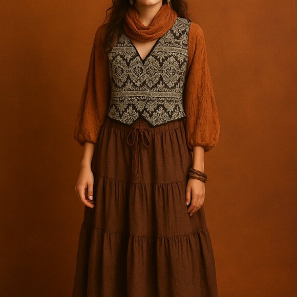 Vintage sleeveless vest. - Picture 2 of 8